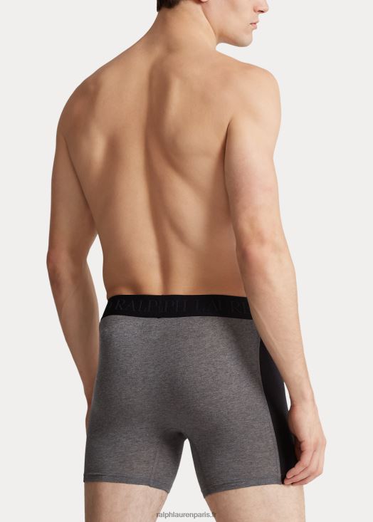 Lot de 3 boxers 4d-flex max flex 46T60T608 Hommes Ralph Lauren anthracite/gris/noir