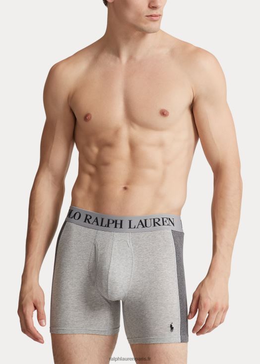 Lot de 3 boxers 4d-flex max flex 46T60T608 Hommes Ralph Lauren anthracite/gris/noir