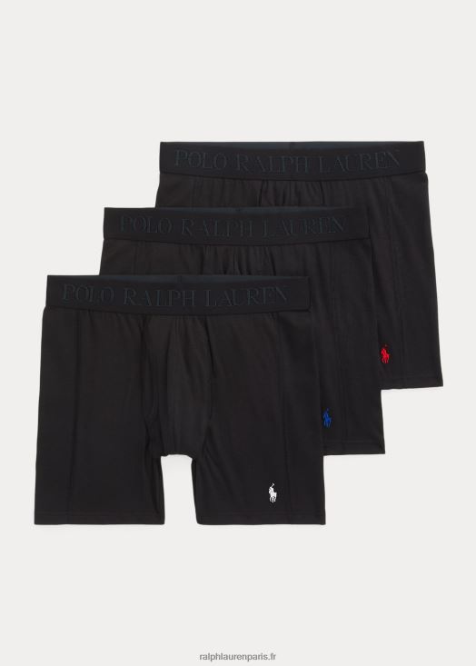 Lot de 3 boxers 4d-flex max flex 46T60T609 Hommes Ralph Lauren noir