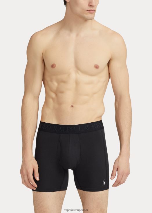 Lot de 3 boxers 4d-flex max flex 46T60T609 Hommes Ralph Lauren noir