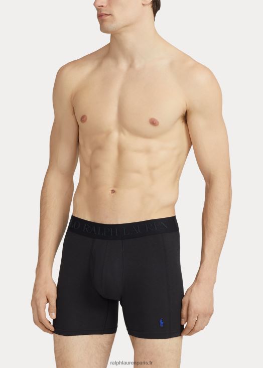 Lot de 3 boxers 4d-flex max flex 46T60T609 Hommes Ralph Lauren noir