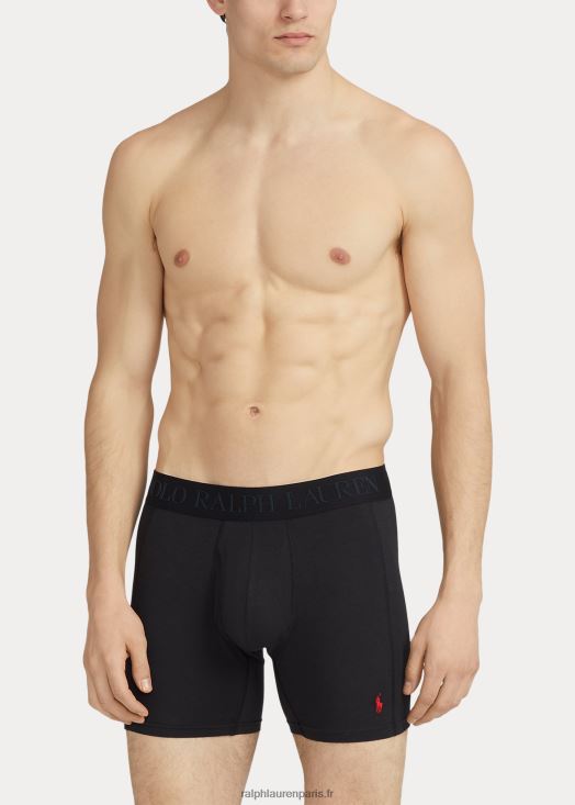 Lot de 3 boxers 4d-flex max flex 46T60T609 Hommes Ralph Lauren noir