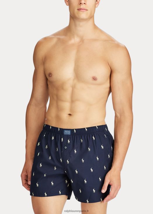 boxer poney intégral 46T60T622 Hommes Ralph Lauren marine