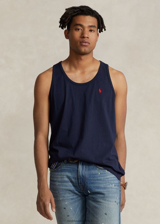 débardeur en jersey lavé 46T60T266 Hommes Ralph Lauren encrer