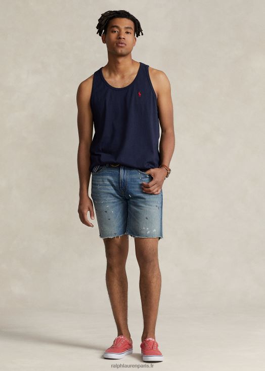 débardeur en jersey lavé 46T60T266 Hommes Ralph Lauren encrer