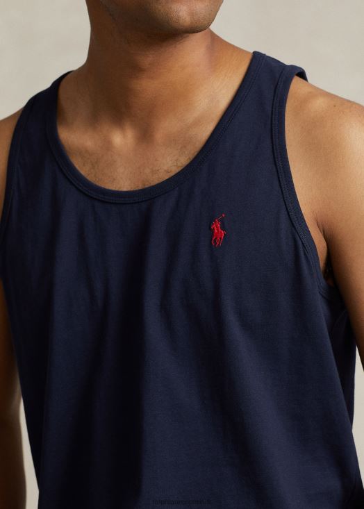 débardeur en jersey lavé 46T60T266 Hommes Ralph Lauren encrer