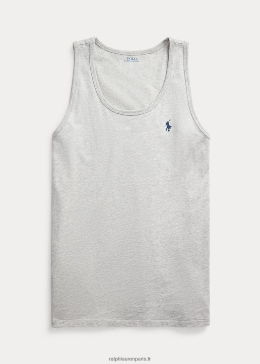 débardeur en jersey lavé 46T60T267 Hommes Ralph Lauren taylor bruyère