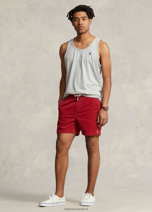 débardeur en jersey lavé 46T60T267 Hommes Ralph Lauren taylor bruyère