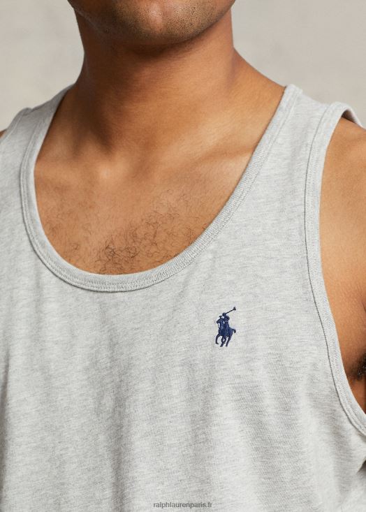 débardeur en jersey lavé 46T60T267 Hommes Ralph Lauren taylor bruyère