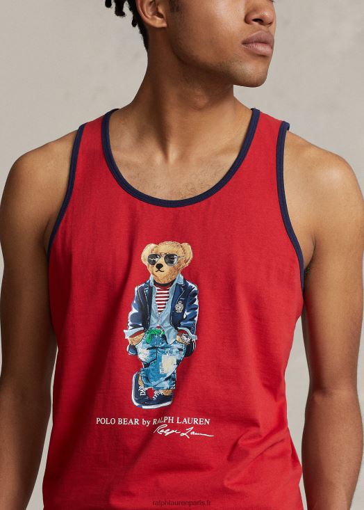 débardeur en jersey polo bear 46T60T286 Hommes Ralph Lauren rl 2000 rouge