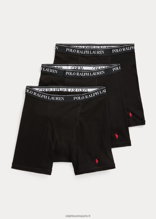 lot de 3 boxers 46T60T1508 Hommes Ralph Lauren noir/rl2000 rouge