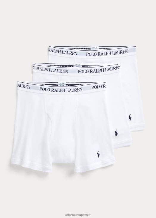 lot de 3 boxers absorbants 46T60T8555 Hommes Ralph Lauren blanc