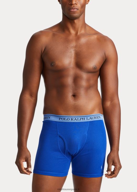 lot de 3 culottes classiques en coton 46T60T1447 Hommes Ralph Lauren rugby/bleu aérien/marine
