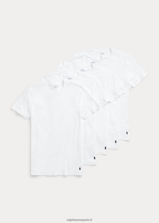 pack de 5 sous-vêtements classiques à effet absorbant 46T60T8539 Hommes Ralph Lauren blanc