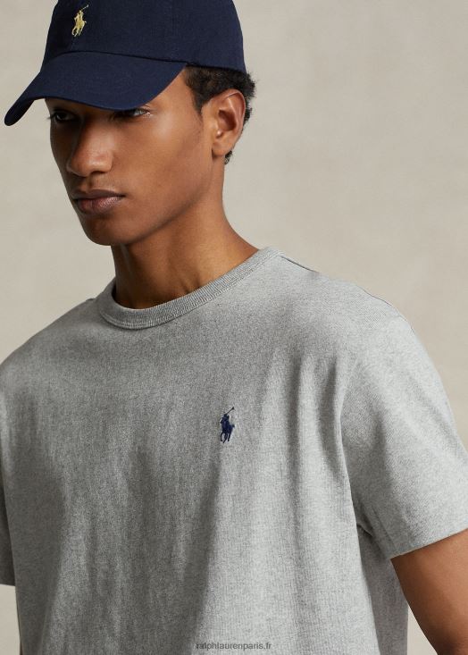 t-shirt coupe classique en jersey épais 46T60T238 Hommes Ralph Lauren andover bruyère