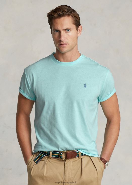 t-shirt en jersey à col ras du cou-toutes coupes 46T60T170 Hommes Ralph Lauren île aquatique