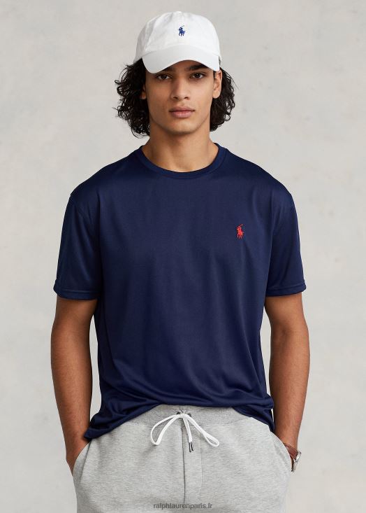t-shirt en jersey de performance coupe classique 46T60T280 Hommes Ralph Lauren marine raffinée