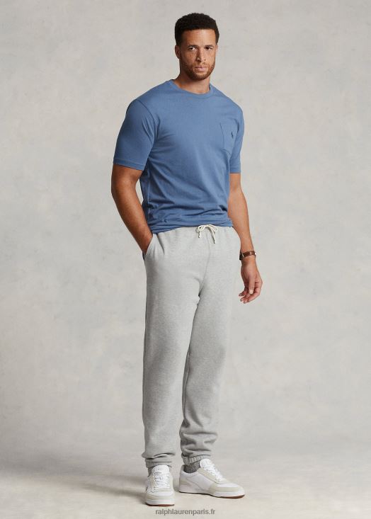 t-shirt à poche en jersey 46T60T1852 Hommes Ralph Lauren bleu carson