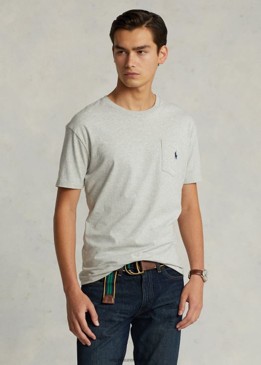 t-shirt à poche en jersey - toutes coupes 46T60T249 Hommes Ralph Lauren taylor bruyère
