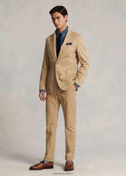 polo veste chino stretch déstructurée 46T60T613 Hommes Ralph Lauren monument bronzé