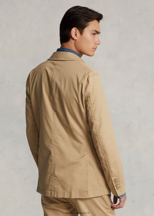 polo veste chino stretch déstructurée 46T60T613 Hommes Ralph Lauren monument bronzé