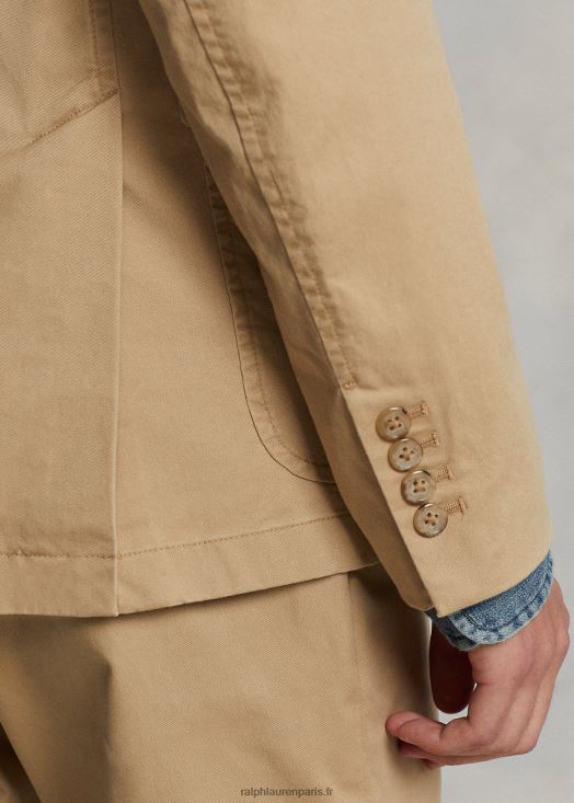 polo veste chino stretch déstructurée 46T60T613 Hommes Ralph Lauren monument bronzé