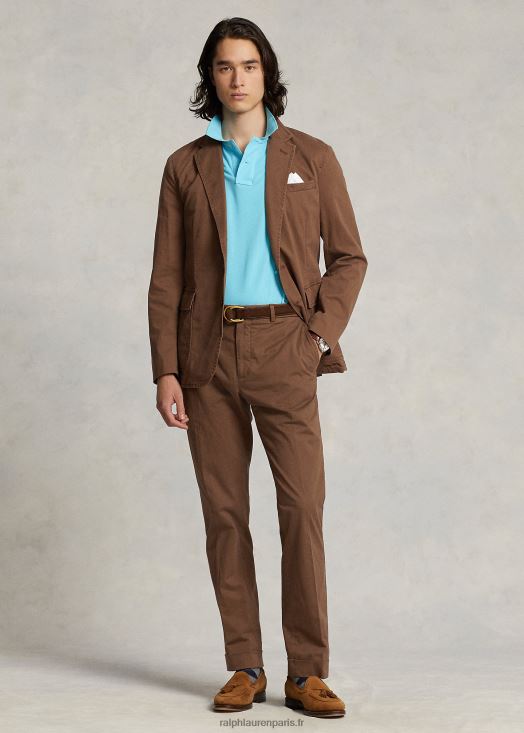 polo veste chino stretch déstructurée 46T60T614 Hommes Ralph Lauren teck