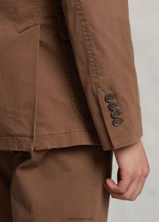 polo veste chino stretch déstructurée 46T60T614 Hommes Ralph Lauren teck