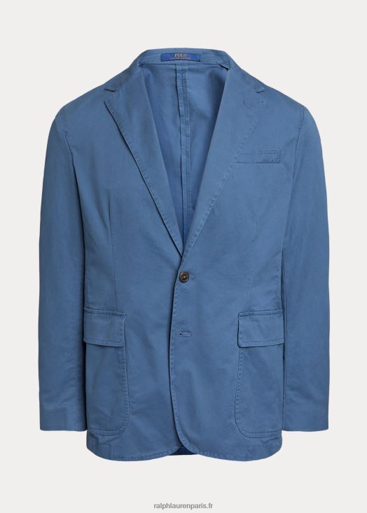 polo veste chino stretch déstructurée 46T60T616 Hommes Ralph Lauren bleu clancy
