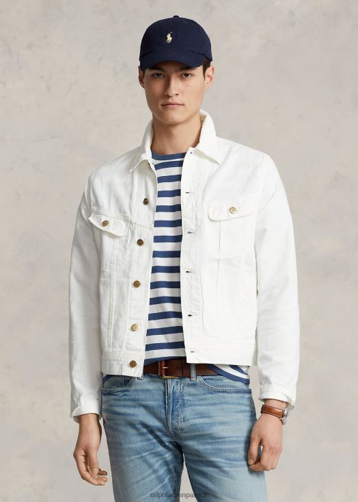 veste camionneur en toile 46T60T1135 Hommes Ralph Lauren bar du port