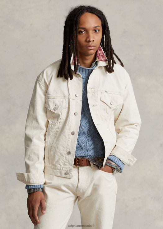 veste camionneur en toile coupe décontractée 46T60T132 Hommes Ralph Lauren esterbrook