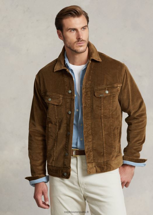 veste camionneur en velours côtelé stretch 46T60T1811 Hommes Ralph Lauren ferrol