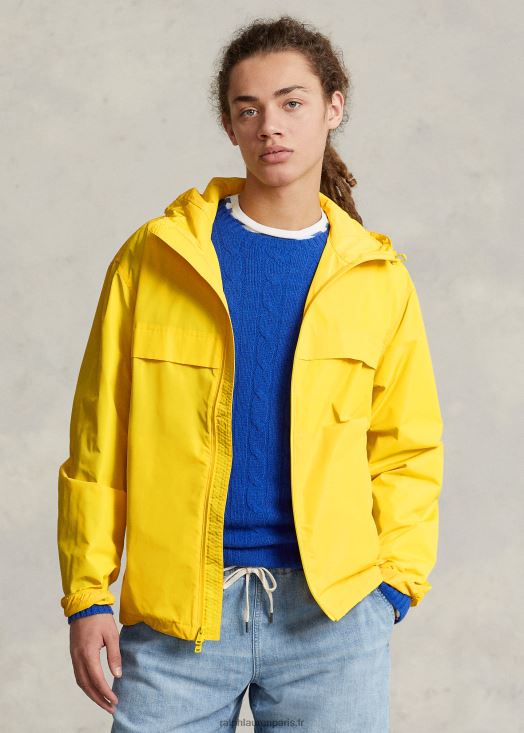 veste à capuche déperlante 46T60T8382 Hommes Ralph Lauren écrasement de citron