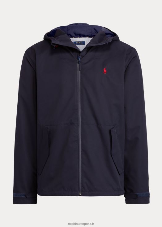 veste à capuche imperméable 46T60T1163 Hommes Ralph Lauren collection marine