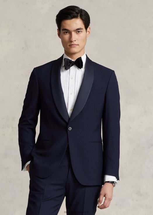 veste de smoking à col châle polo 46T60T1247 Hommes Ralph Lauren marine
