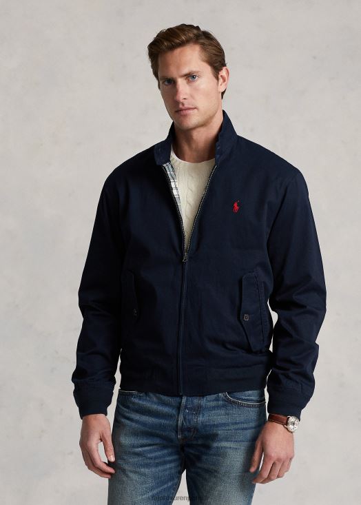 veste en sergé de coton 46T60T8580 Hommes Ralph Lauren collection marine