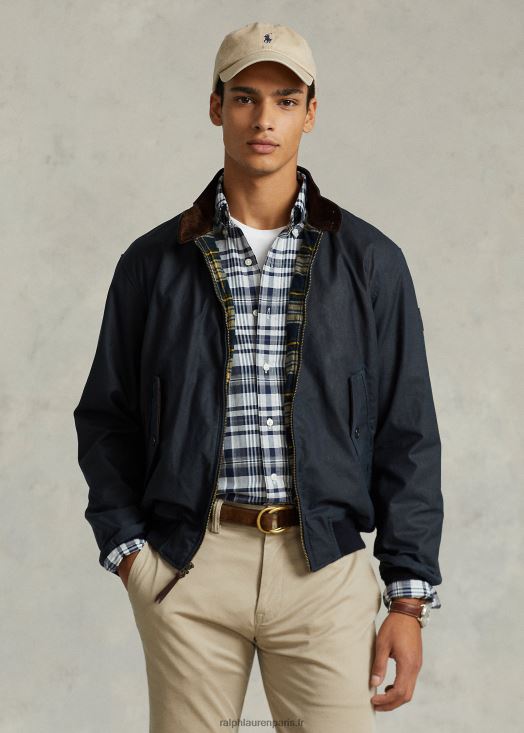 veste en toile cirée 46T60T124 Hommes Ralph Lauren collection marine