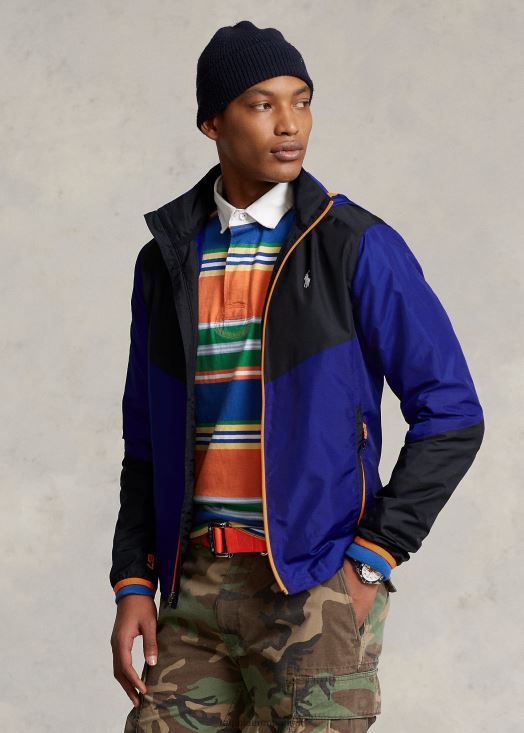 veste ripstop déperlante 46T60T128 Hommes Ralph Lauren ville royale/noir
