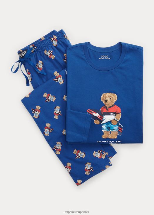 ensemble de nuit en jersey de coton polo bear 46T60T653 Hommes Ralph Lauren patrimoine royal