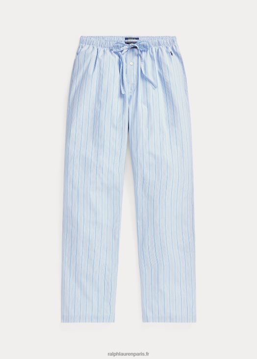 pantalon de pyjama en coton à rayures 46T60T8572 Hommes Ralph Lauren andrew bande