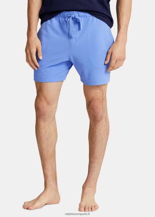 short de nuit 6 pouces en tricot piqué 46T60T317 Hommes Ralph Lauren Harbour Island bleu/marine