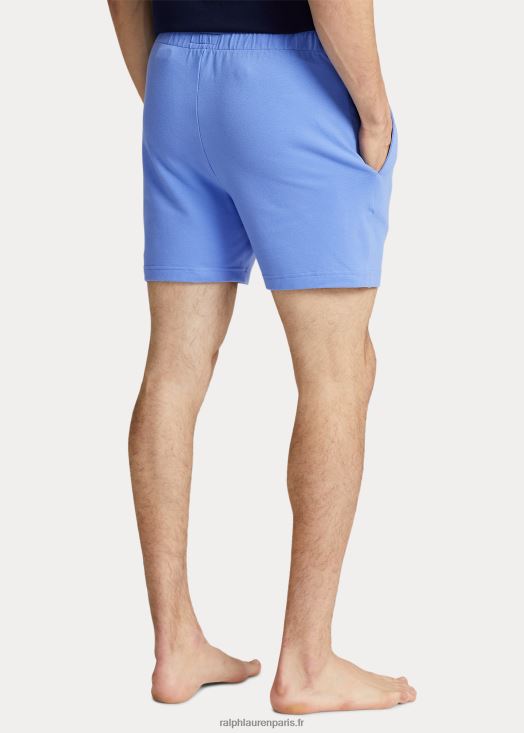 short de nuit 6 pouces en tricot piqué 46T60T317 Hommes Ralph Lauren Harbour Island bleu/marine