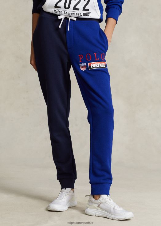 pantalon de jogging polo ralph lauren x fortnite 46T60T948 unisexecroisière marine multi