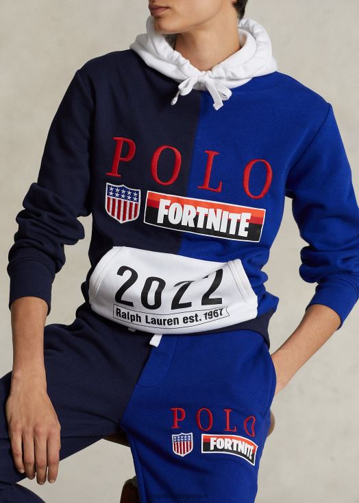 pantalon de jogging polo ralph lauren x fortnite 46T60T948 unisexecroisière marine multi